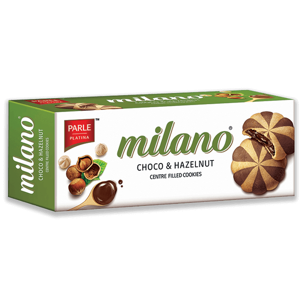 Milano Center-Filled- Choco Hazelnut Cookies